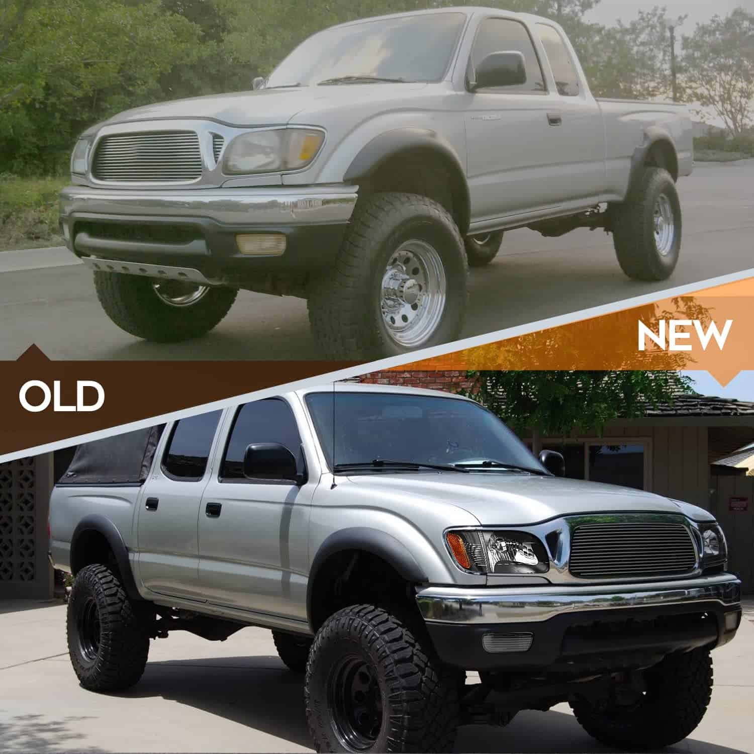 Conjunto de faros delanteros para Toyota Tacoma 2001-2004 - Imagen 7