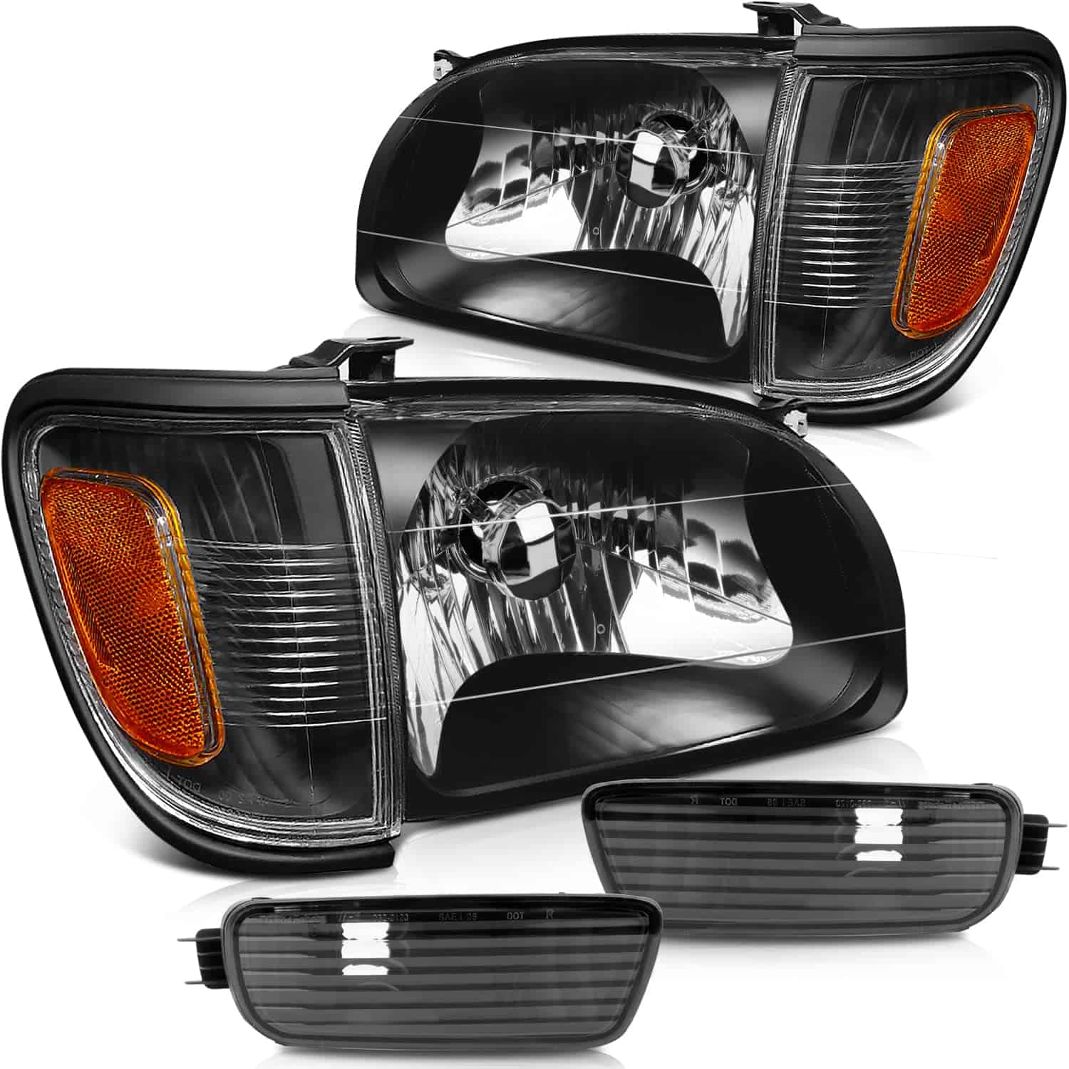 Conjunto de faros delanteros para Toyota Tacoma 2001-2004