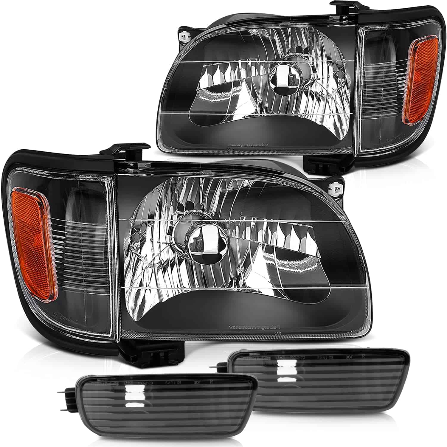 Conjunto de faros delanteros para Toyota Tacoma 2001-2004 - Imagen 10