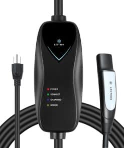 Cargador Tesla Lectron Nivel 1 - 110V, 15 Amp, Enchufe NEMA