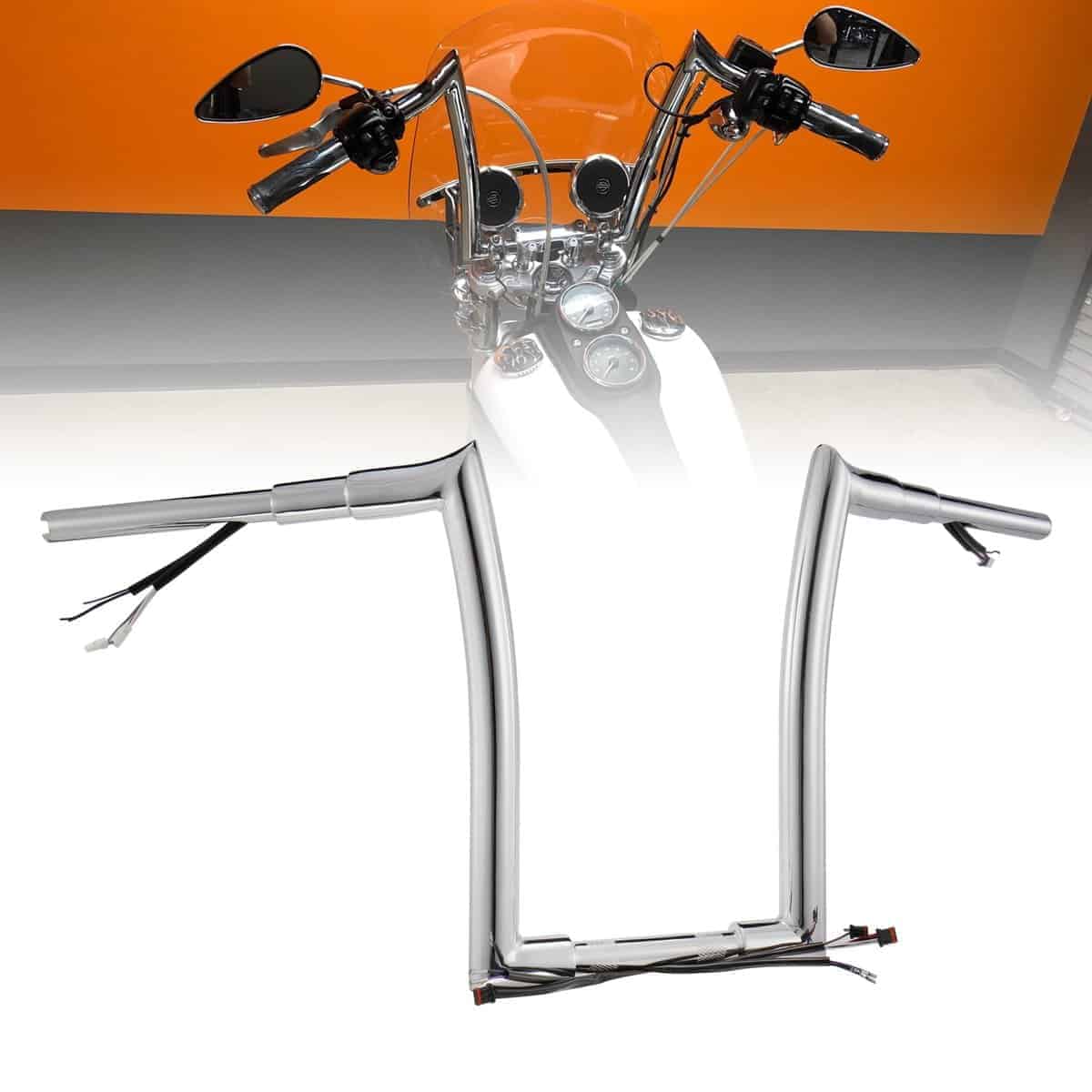 TIGERSGATE PRE-WIRED Meathook Monkey Bar Diablo Ape Hangers