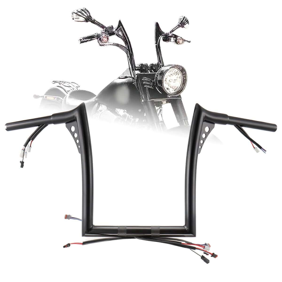 TIGERSGATE PRE-WIRED 12" Rise Diablo Ape -Negro