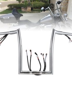 Kit de manillar TIGERSGATE PRE-WIRED de 14" Rise Ape