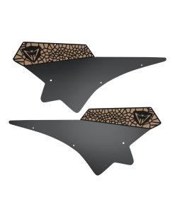 Par de Placas de Número de Carreras Lateral GAM Can am