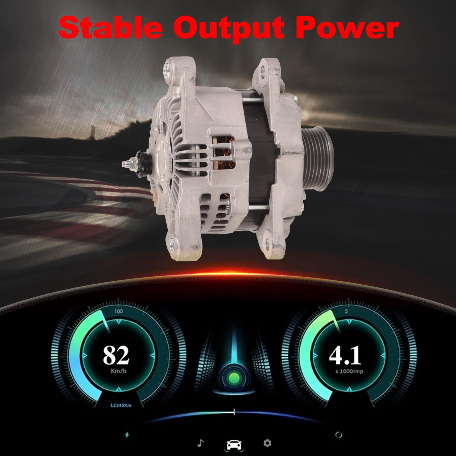 Nuevo Alternador TOPAZ 180A 12V 4801768AA Compatible con - Imagen 8