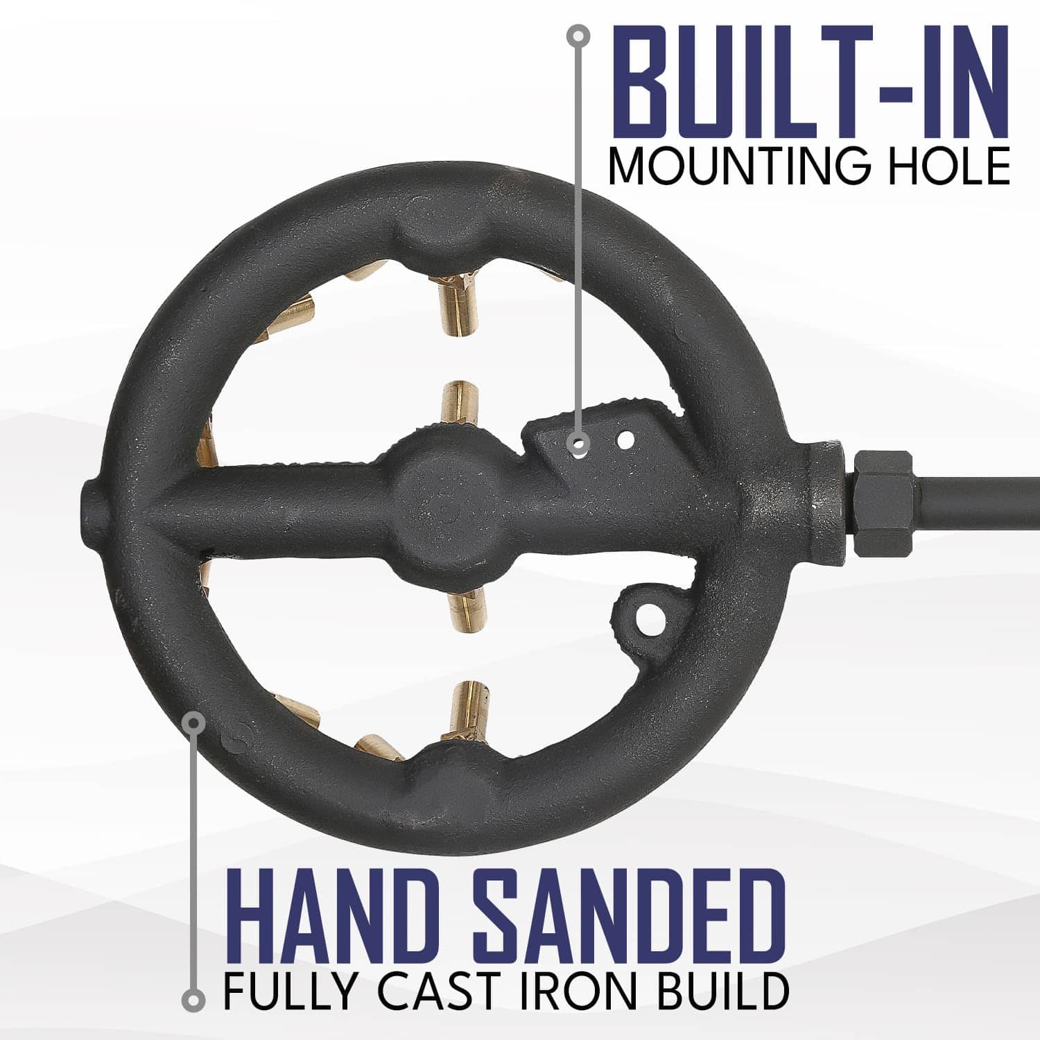 Concord Quemador a Gas para Exterior de Hierro Fundido - Imagen 6