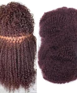 HAPPY&CC Cabello Humano a Granel Afro Kinky para