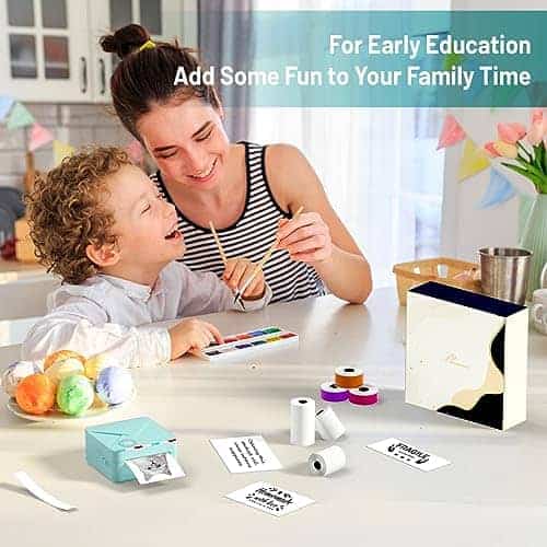 Impresora de Bolsillo Mini Zoolion M02S 304DPI, Incluye Set - Imagen 8