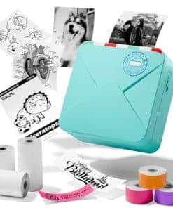 Impresora de Bolsillo Mini Zoolion M02S 304DPI, Incluye Set