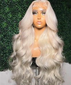 Pelucas Frontales de Encaje Onduladas Rubias de GIANNAY,