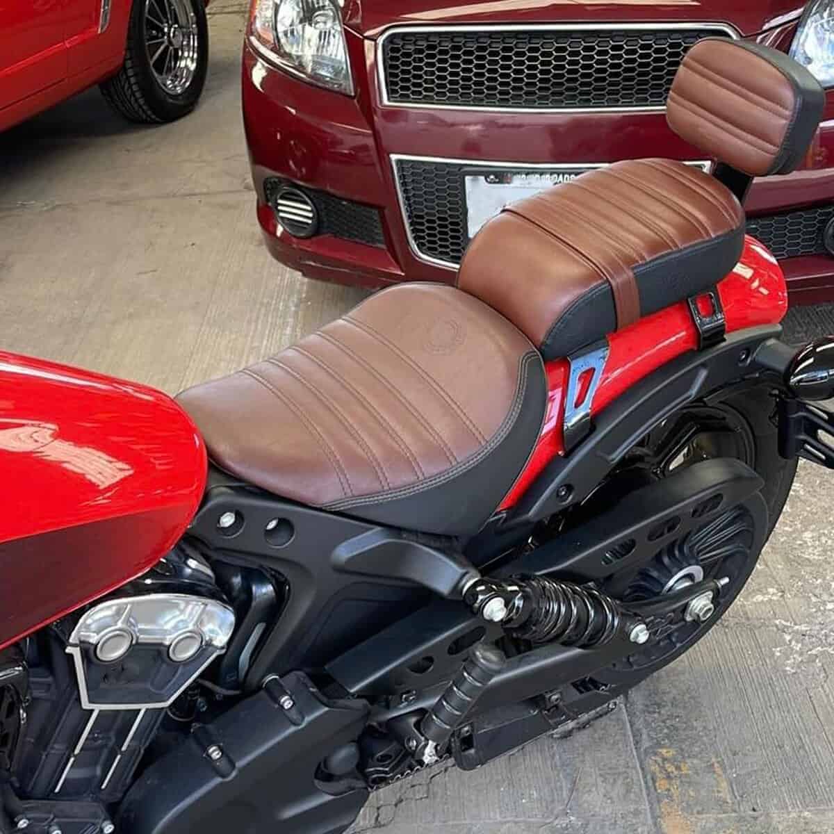 Respaldo de asiento para pasajero de motocicleta reemplazo - Imagen 3