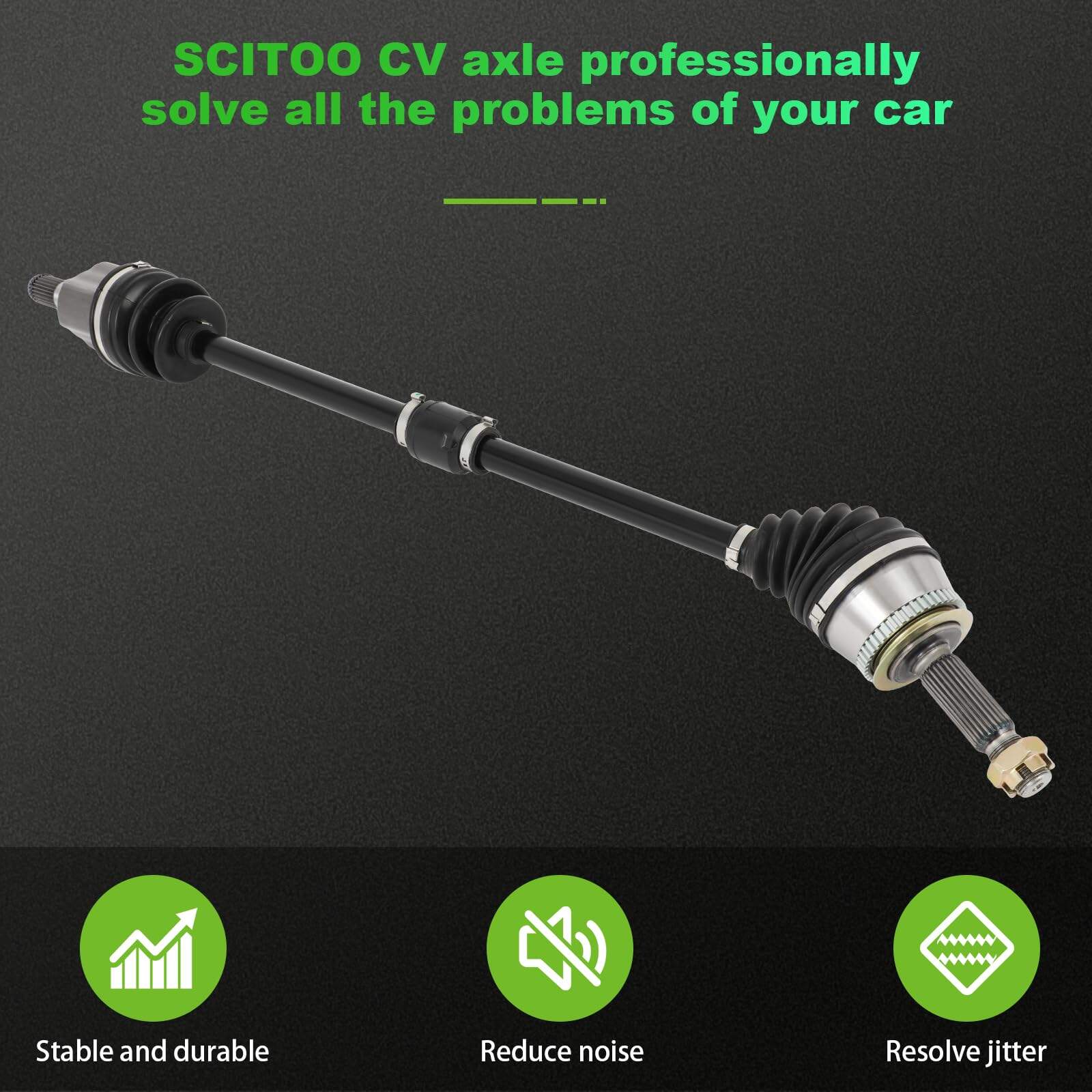 Eje de Transmisión de la Junta Homocinética SCITOO - Imagen 5