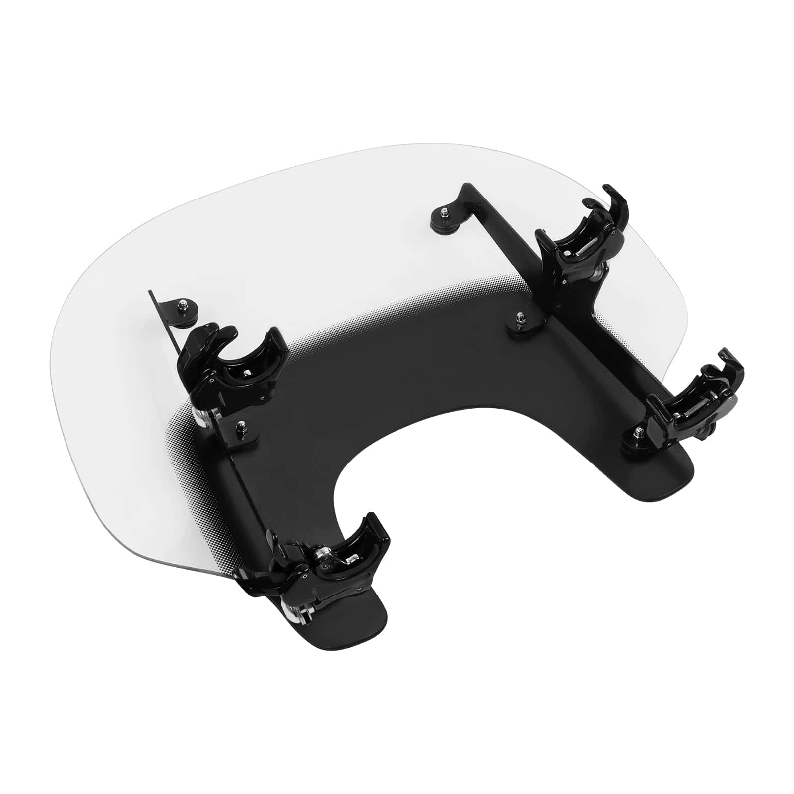 Parabrisas de motocicleta Compatible con -Negro - Imagen 3