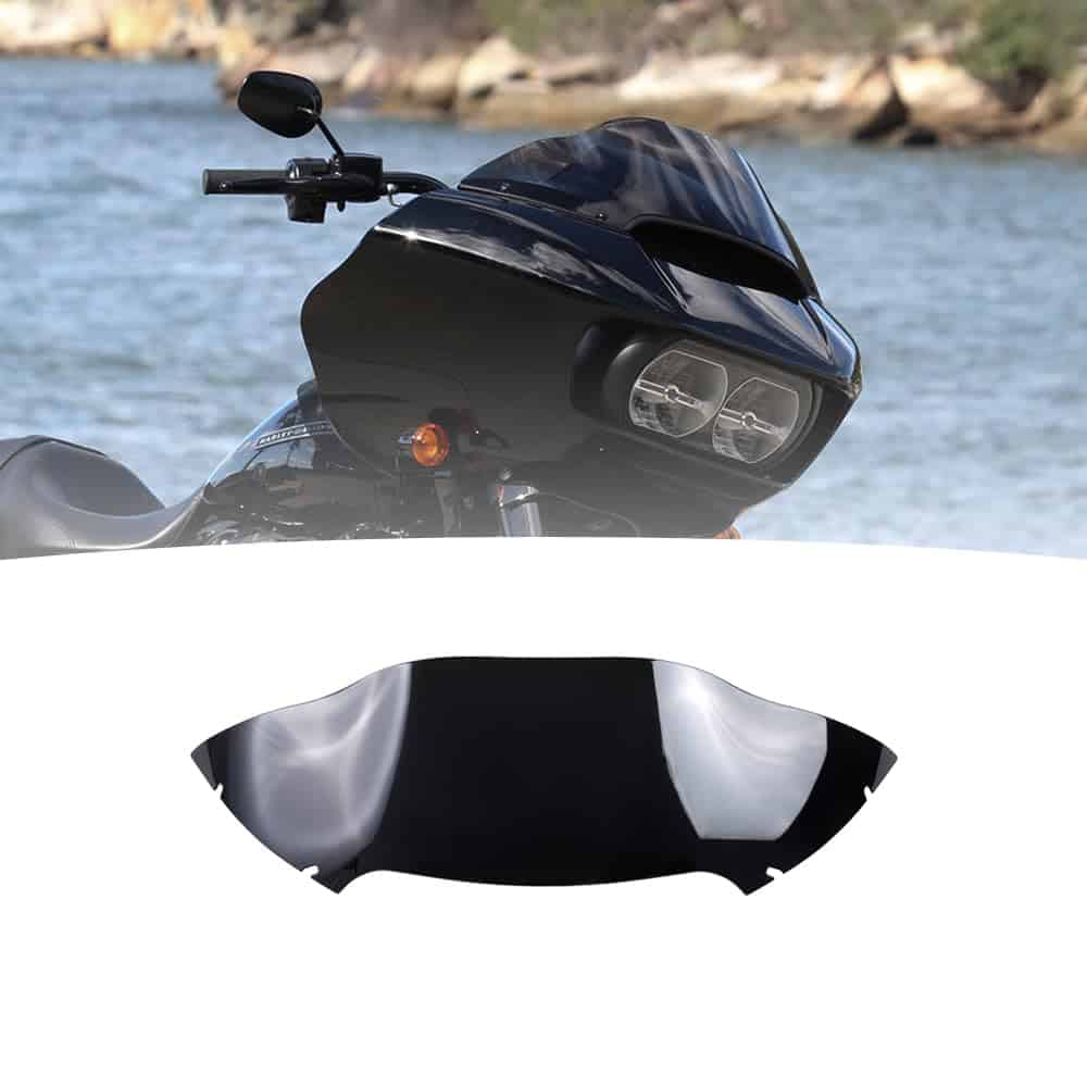 WYNMOTO 8" Parabrisas Negro Divisor de Viento Compatible