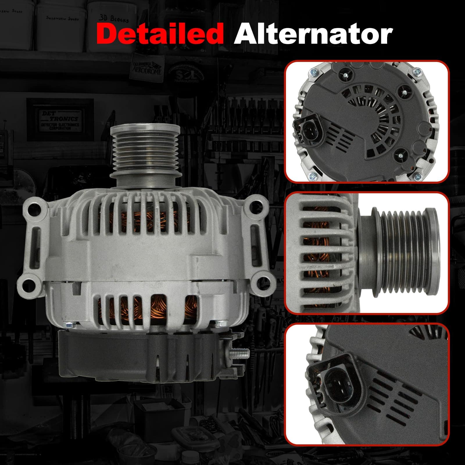 Nuevo Alternador TOPAZ 12V 180A Compatible con - Imagen 4