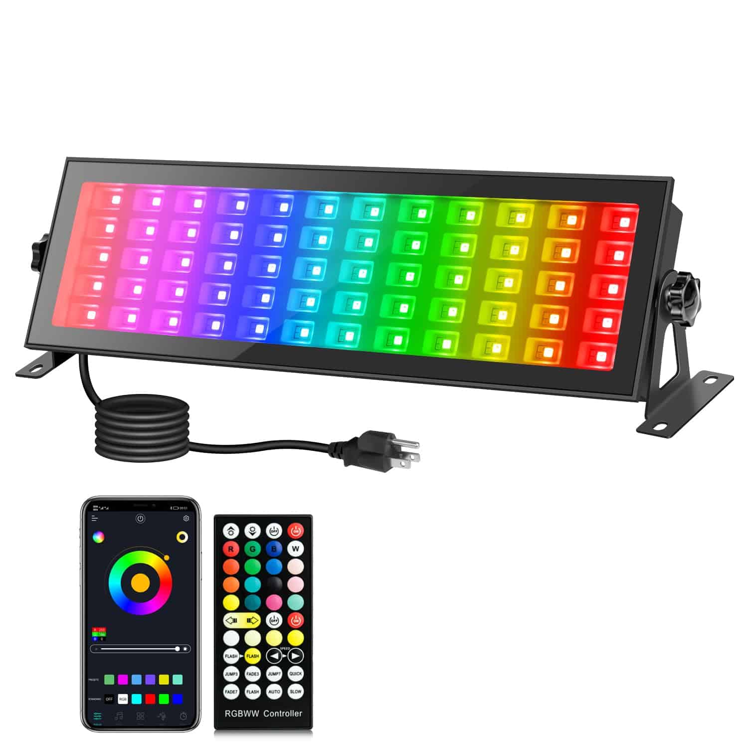 Barra de Luces LED para Escenario - 120W Cambio de Color