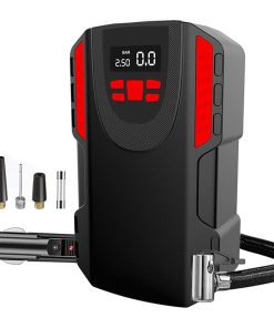 Inflador de neumáticos LONLEEYU, Bomba de compresor de aire