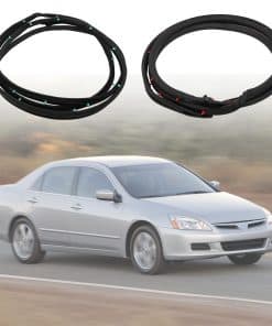 1 Par de Sello de Goma de la Tira de Sellado de la Puerta