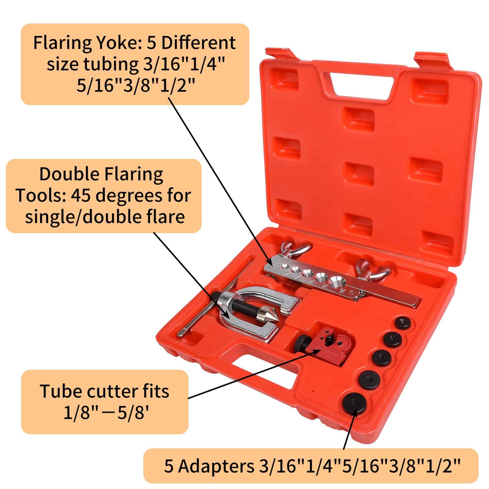 Kit de Reparación de Línea de Freno MuRealy 1/4 - Kit de 25 - Imagen 3