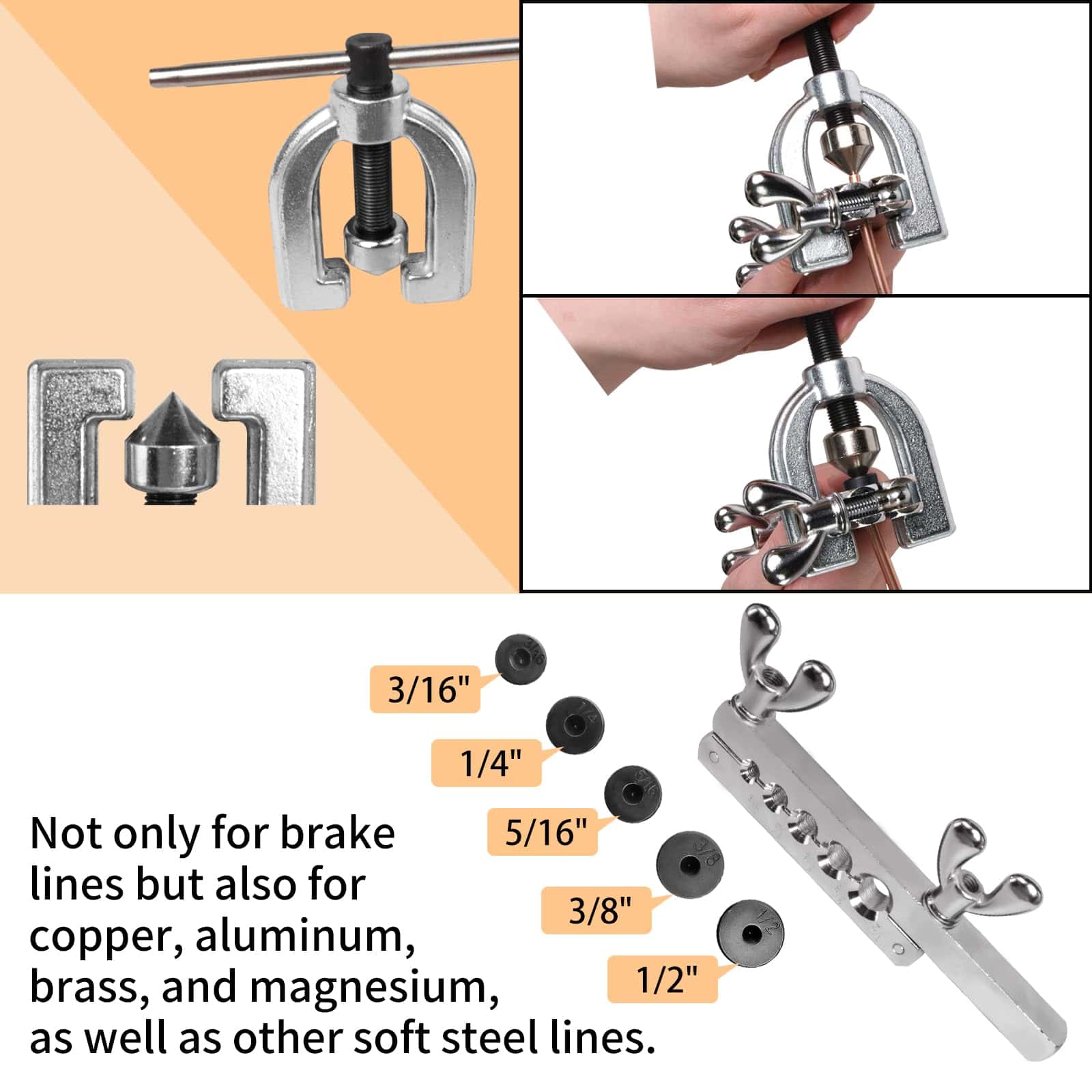 Kit de Reparación de Línea de Freno MuRealy 1/4 - Kit de 25 - Imagen 7