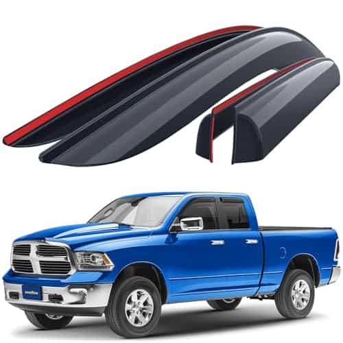 Deflectores de ventanas irrompibles Goodyear para -Humo Prem