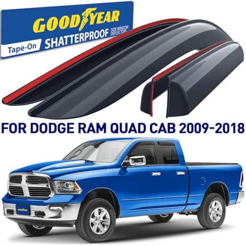 Deflectores de ventanas irrompibles Goodyear para -Humo Prem - Imagen 3