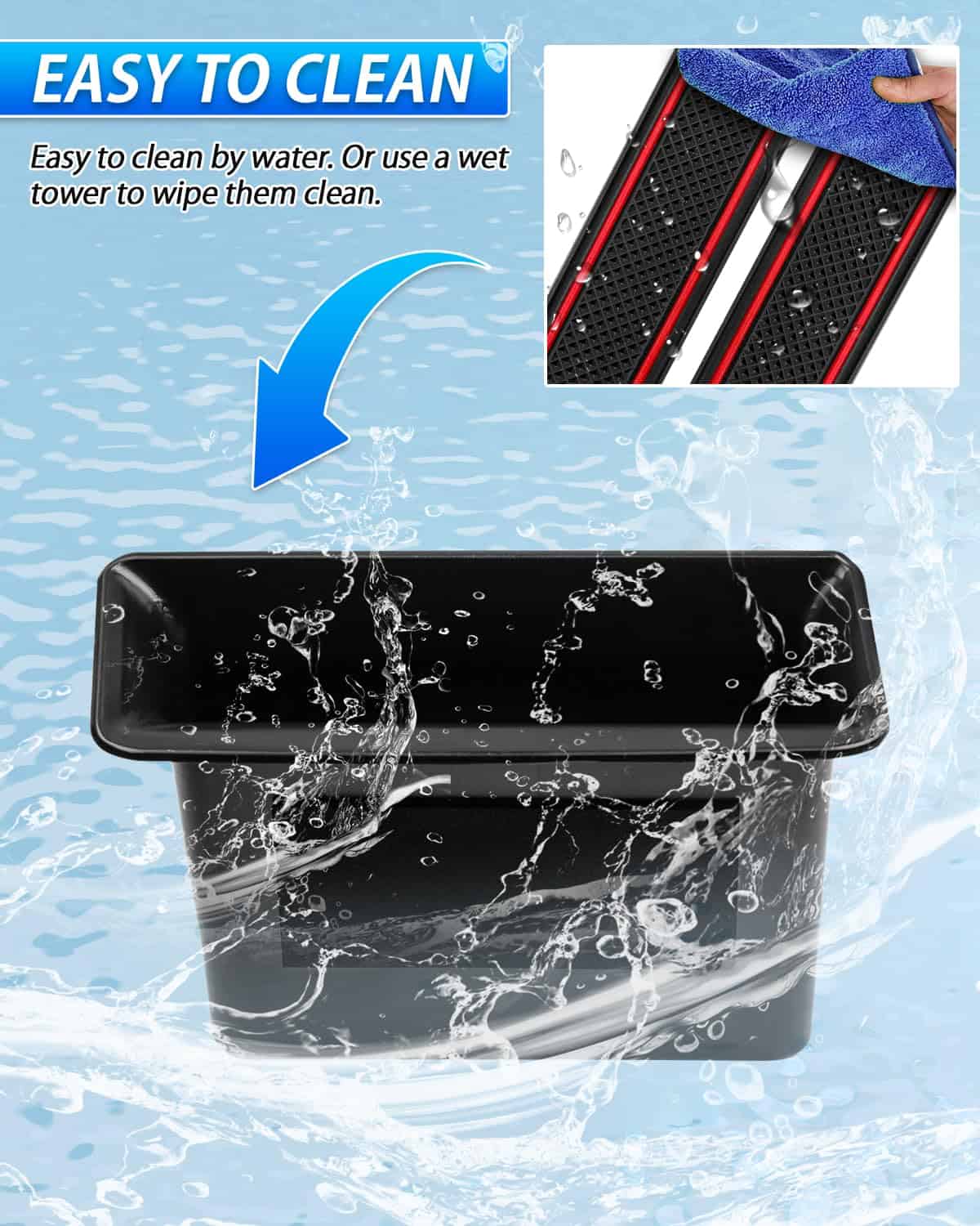 Bandeja organizadora de puerta Karltys para accesorios - Imagen 8