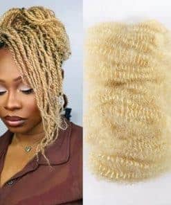 Cabello Humano Afro Kinkys Bulk Para Extensiones de Dreads