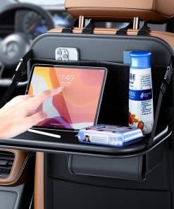 Organizador de Asiento Trasero para Automóvil con Placa de