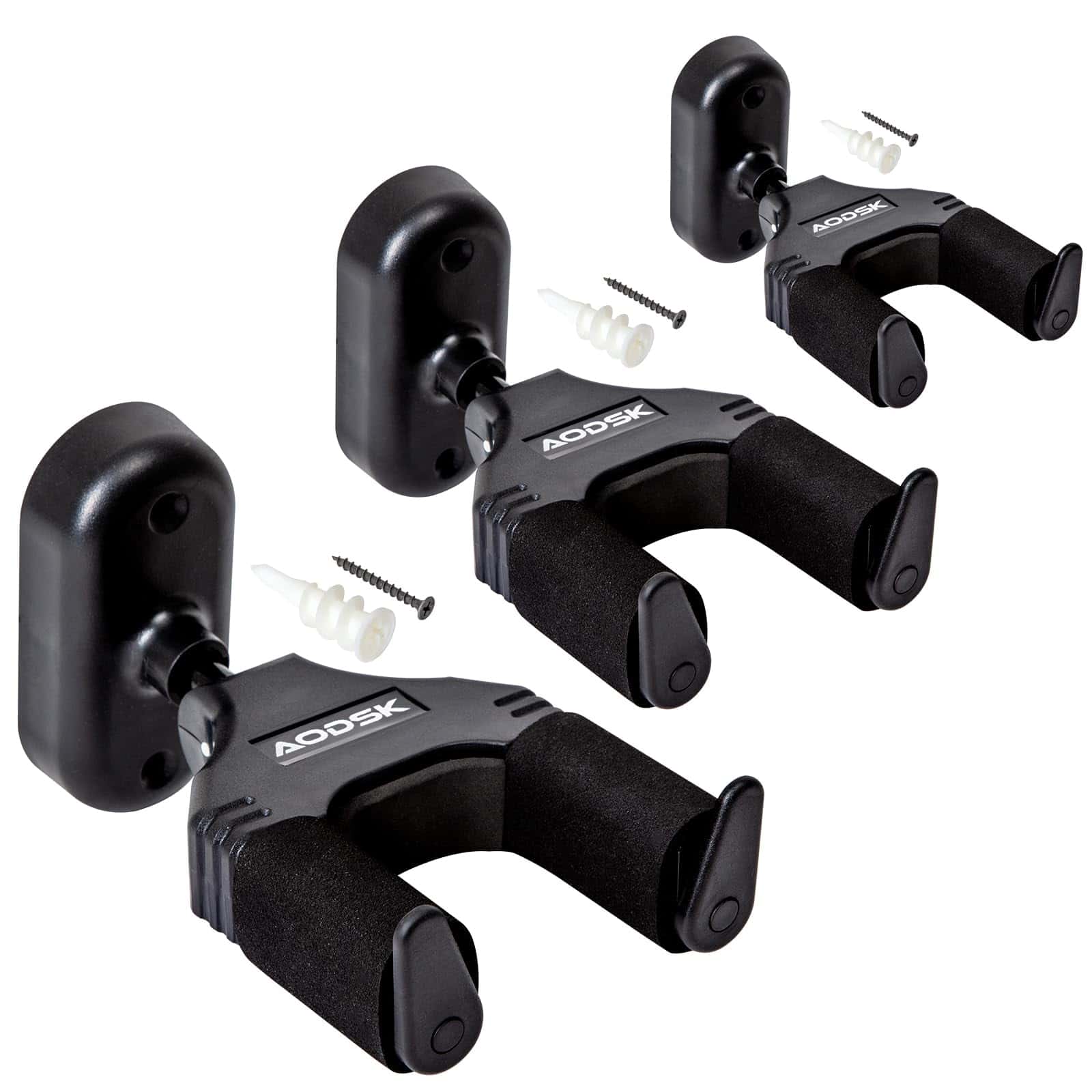Soporte de pared para guitarra AODSK 3 Pack, Soporte de