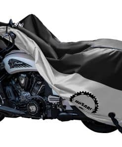 Cubierta Resistente para Motocicleta, Transpirable, Franjas