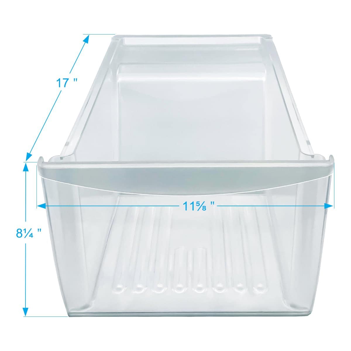 Siwdoy (Pack de 2) Cajones para Verduras 240337103 - Imagen 3