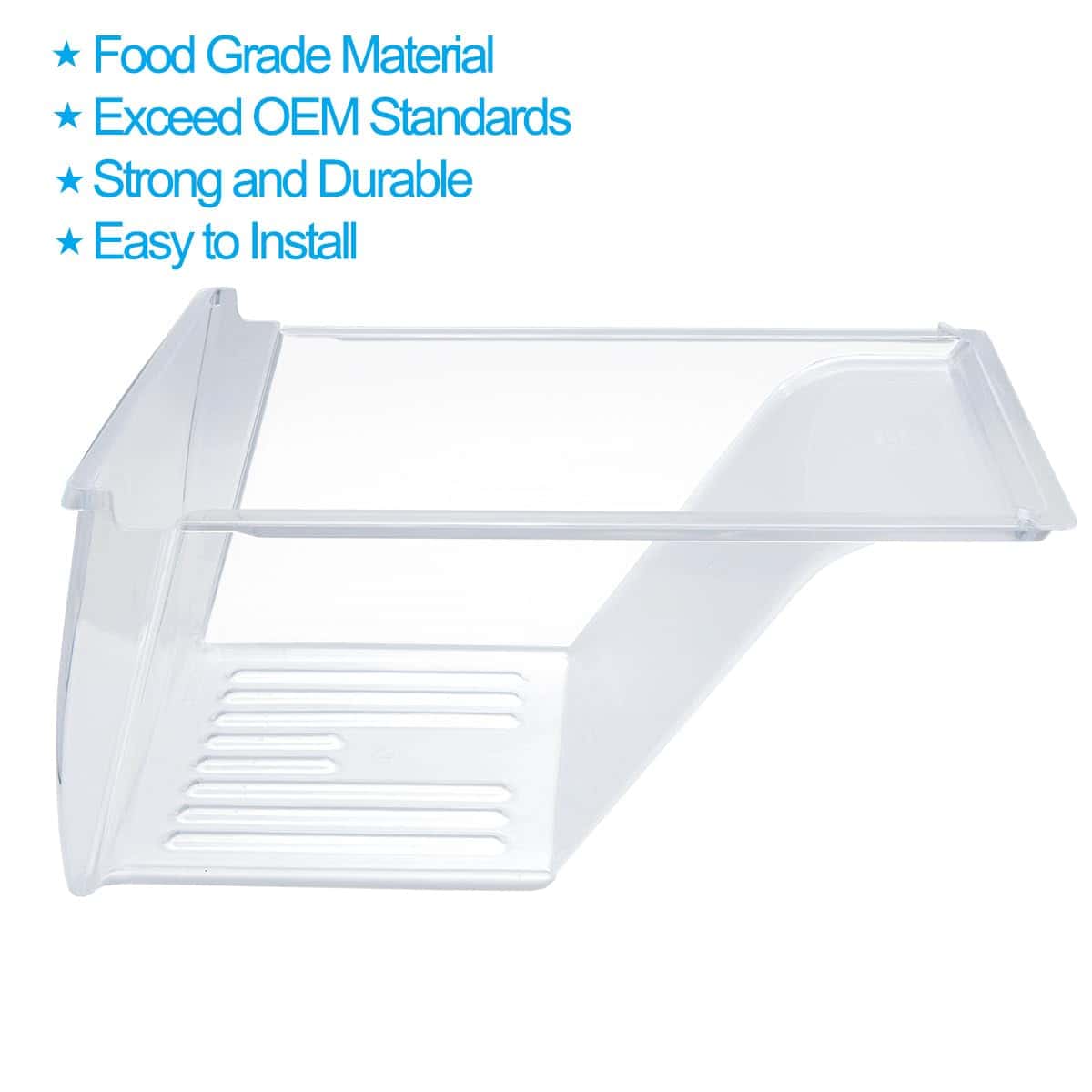 Siwdoy (Pack de 2) Cajones para Verduras 240337103 - Imagen 5