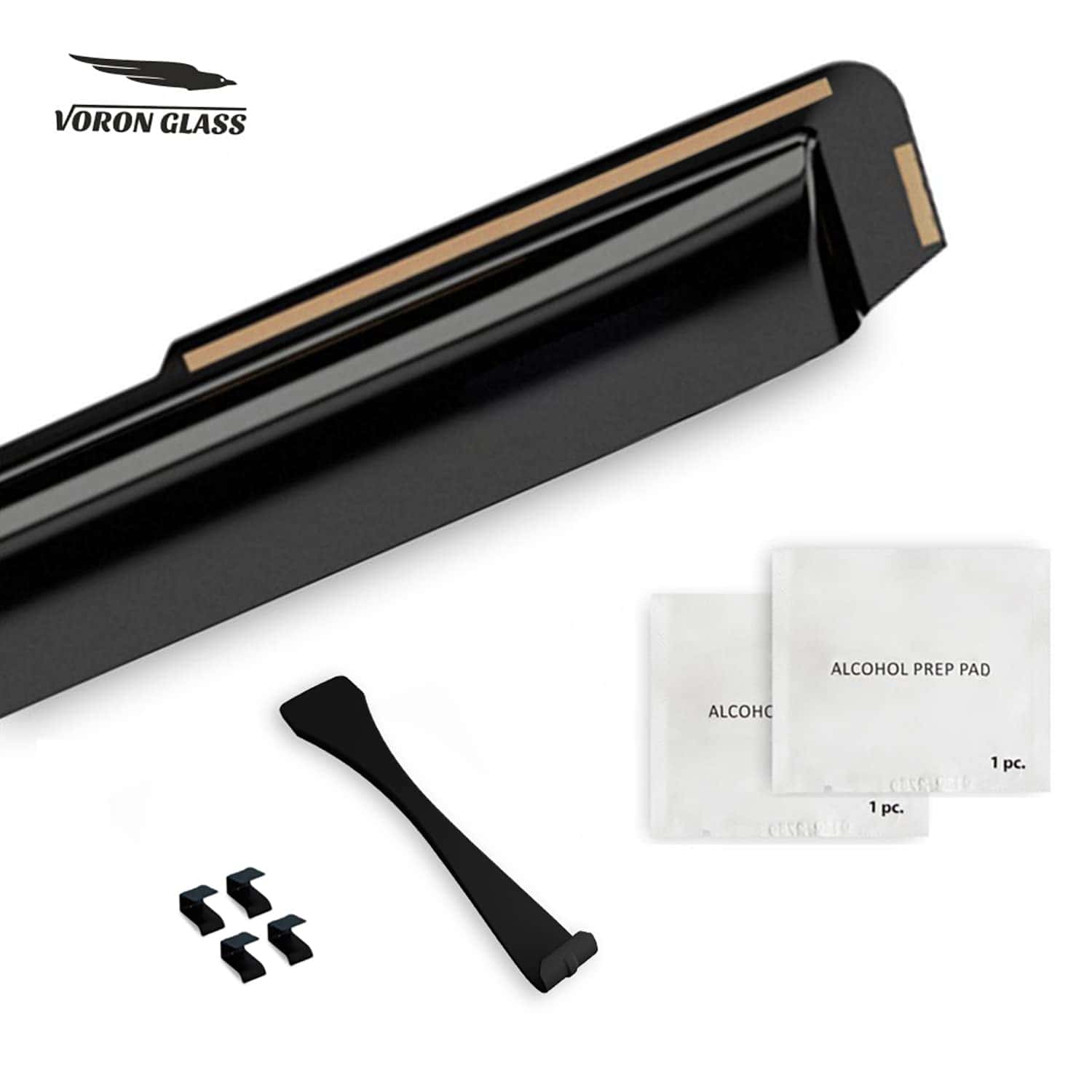 Voron Glass Deflectores de Ventana Duraderos para Honda - Imagen 7