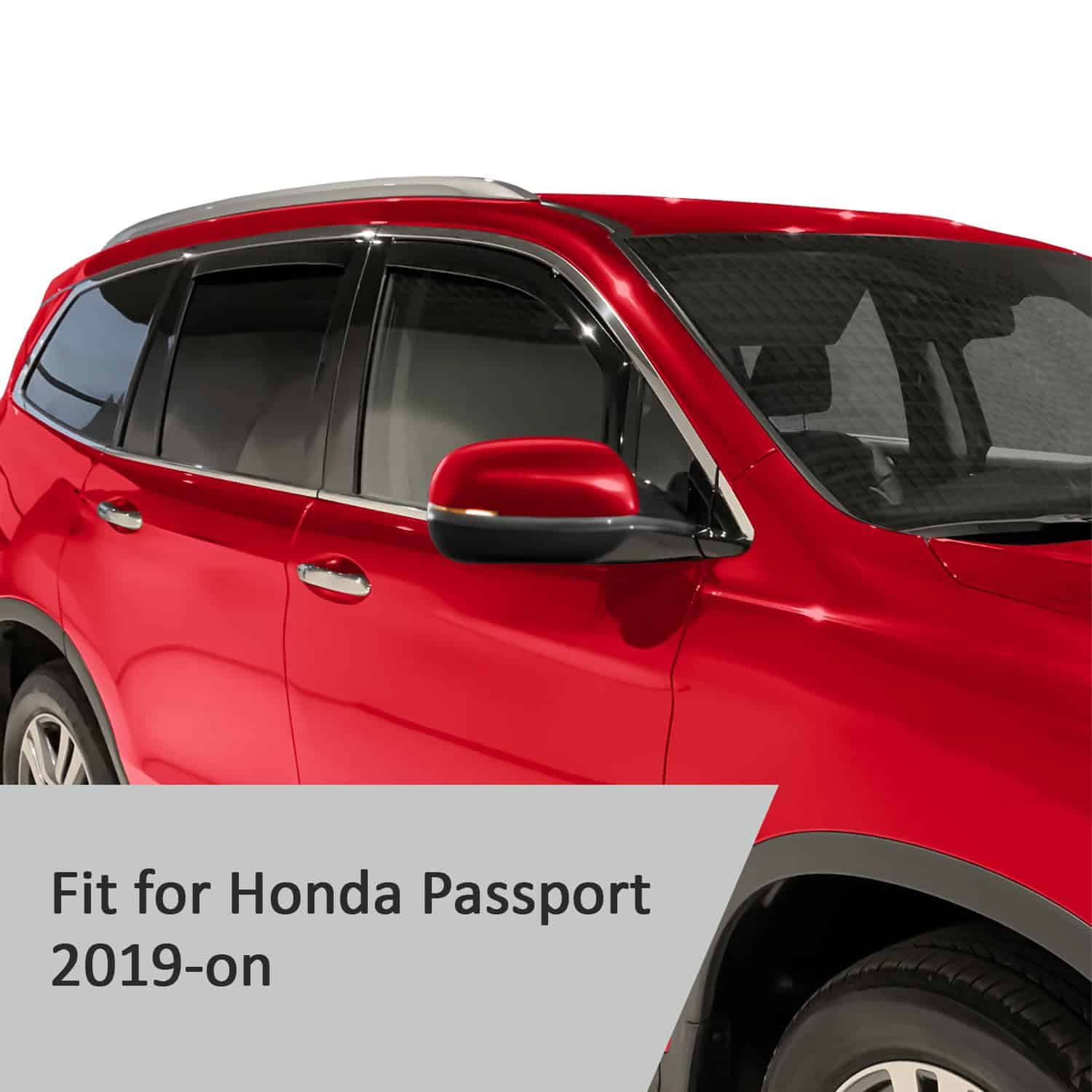 Voron Glass Deflectores de Ventana Duraderos para Honda - Imagen 6