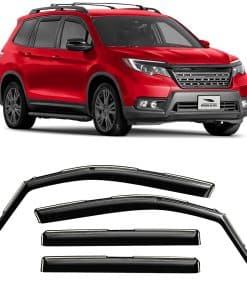 Voron Glass Deflectores de Ventana Duraderos para Honda