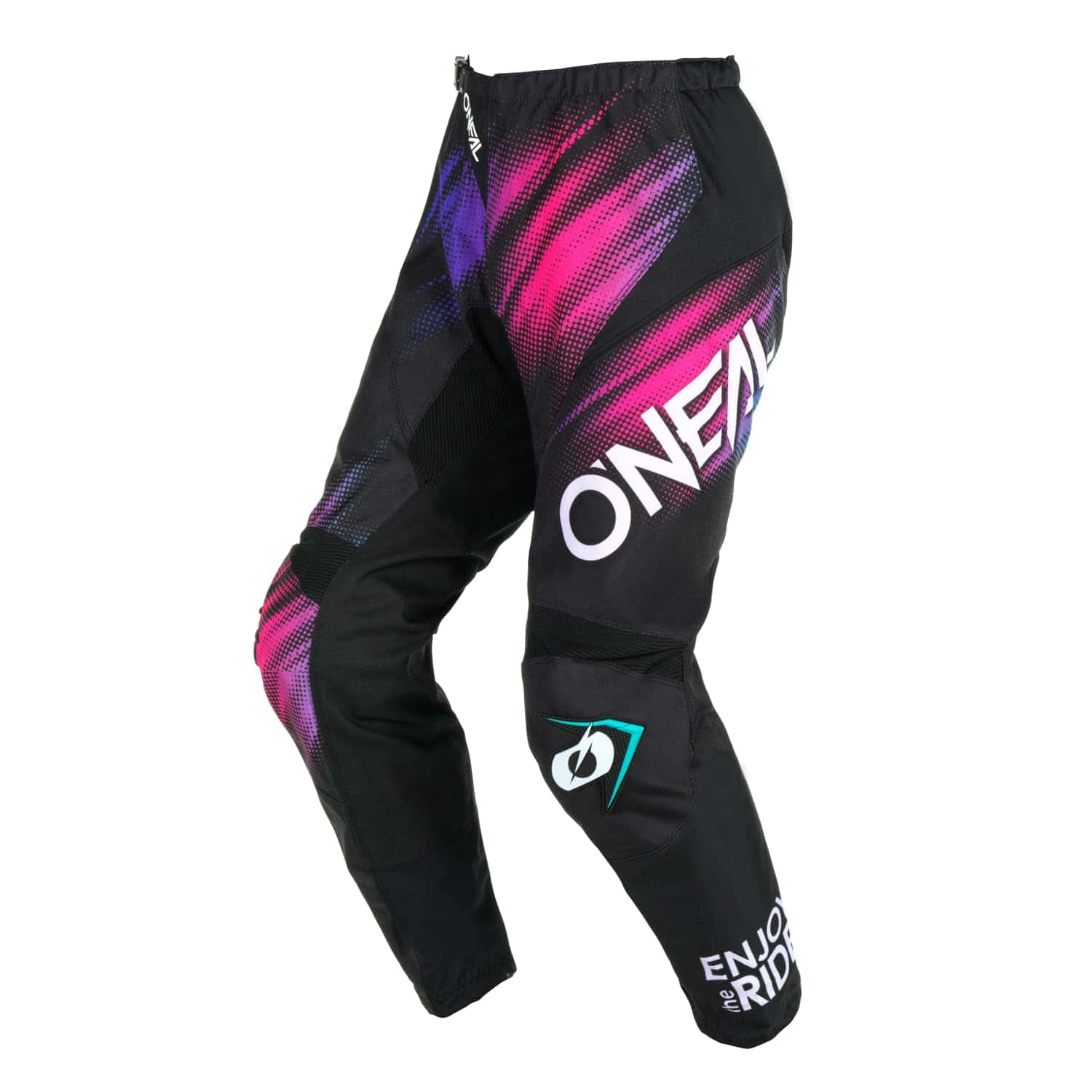 Pantalones para mujer O'NEAL Element Voltage Negro/Multi 7/8