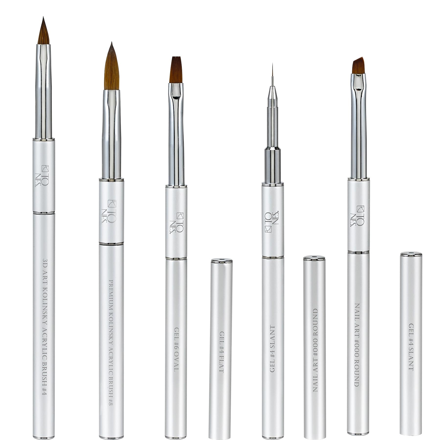 Brocha de uñas acrílicas de Kolinsky Tones - Brocha de pelo - Imagen 3