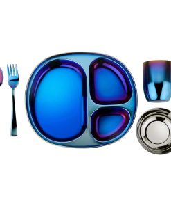 Juego de Vajilla para Niños de Acero Inoxidable Ahimsa -