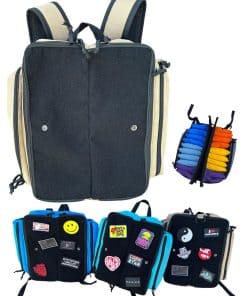 Mochila para Bolsas de Cornhole - Portador para 16 a 24
