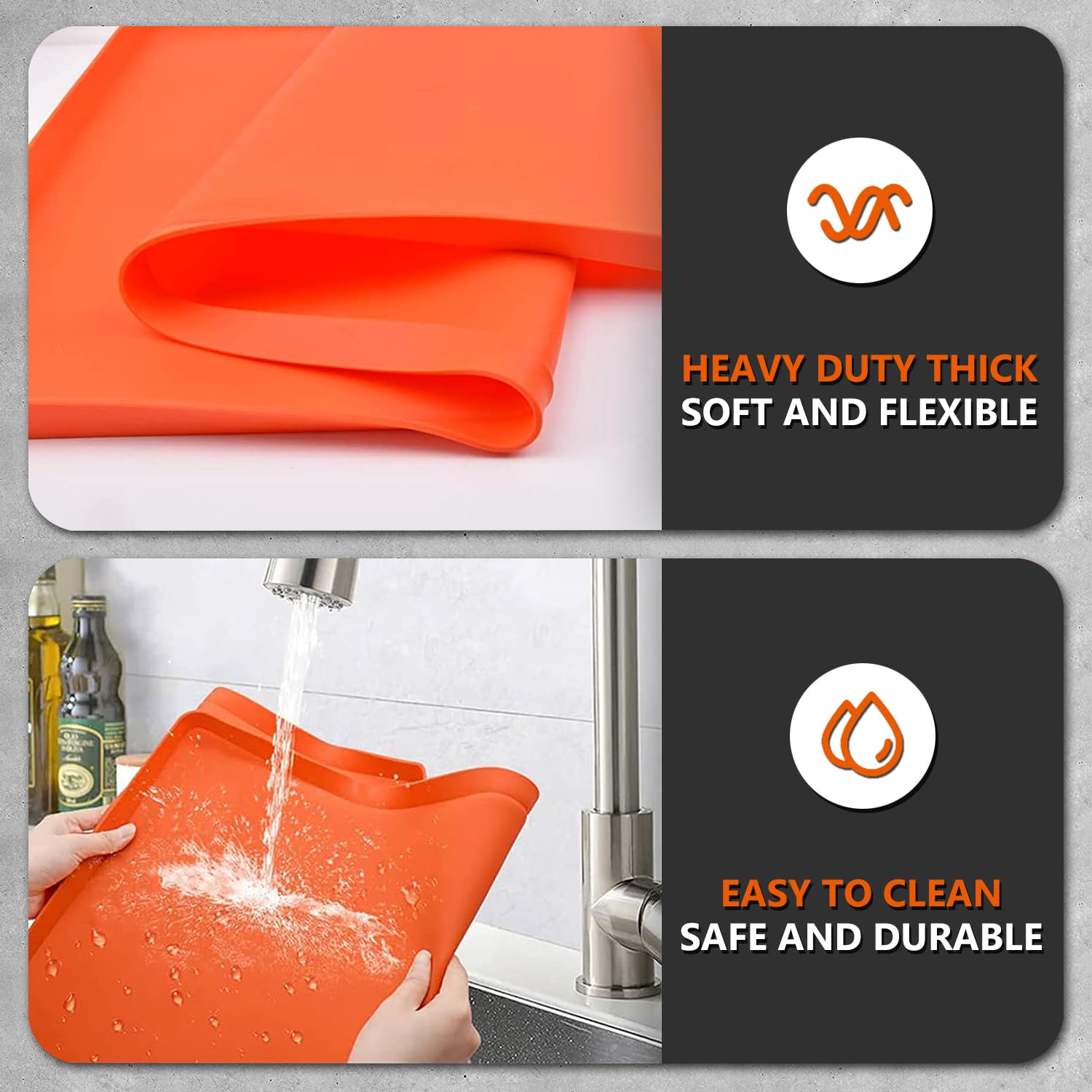 17" Tapete de silicona para Parrilla Blackstone de 17 - Imagen 8