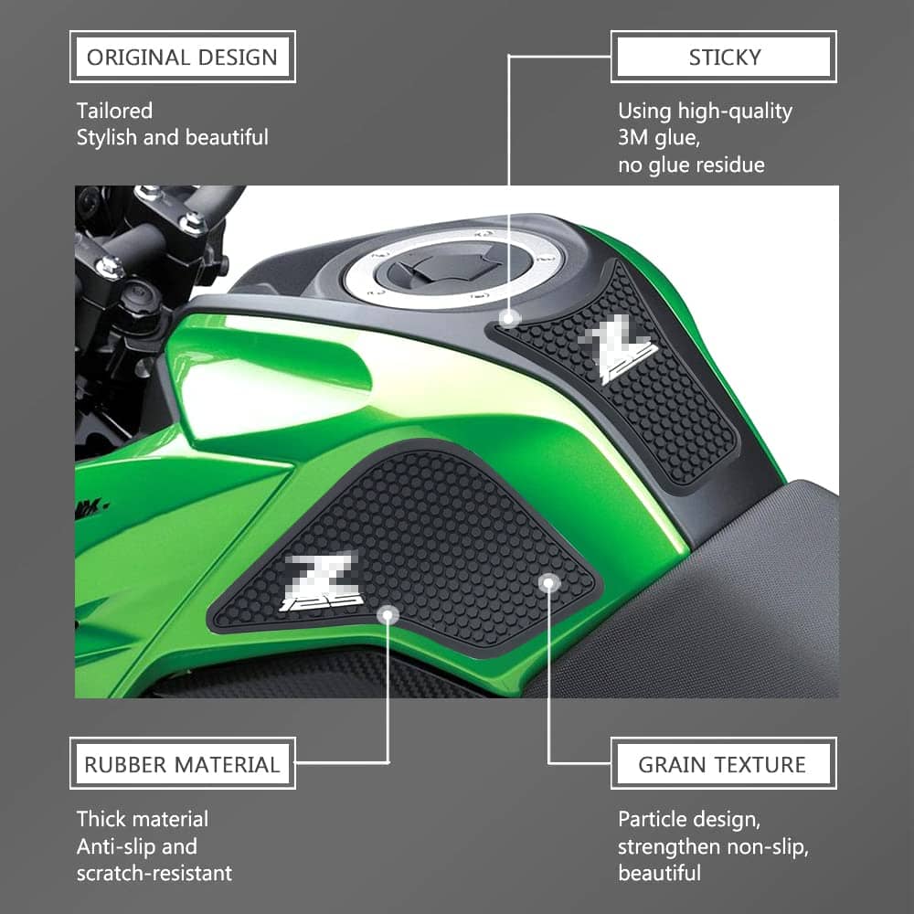 Calcomanías de Tanque de Combustible Antideslizantes para - Imagen 8
