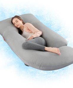 Cojín de embarazo Wndy's Dream con funda refrigerante,