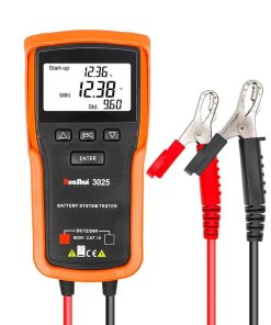 Probador de sistema de batería RuoShui 3025 12V 24V DC
