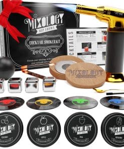 Kit para ahumar cócteles con soplete - 4 virutas de madera