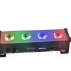 Luz de Escenario LED Par Bar Wall Wash, SENLAN 4pcsX3W RGB