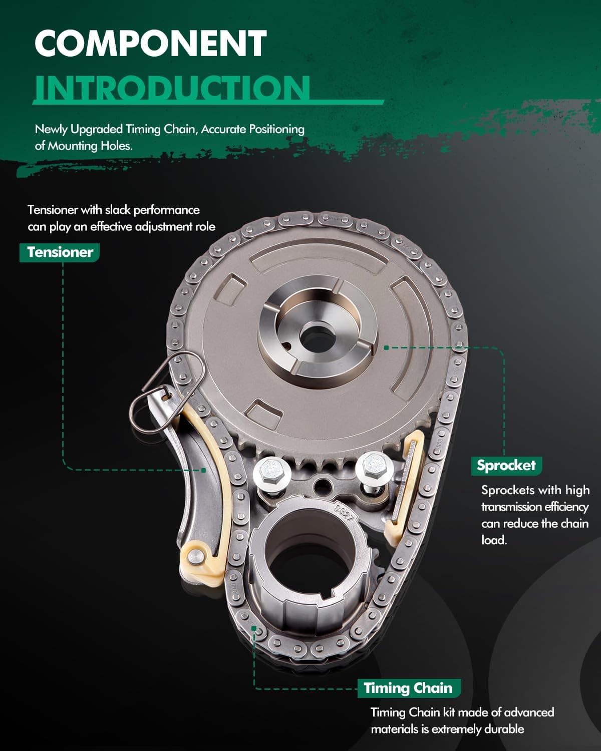Kit de cadena de distribución del motor SCITOO - 9-5490 - Imagen 4