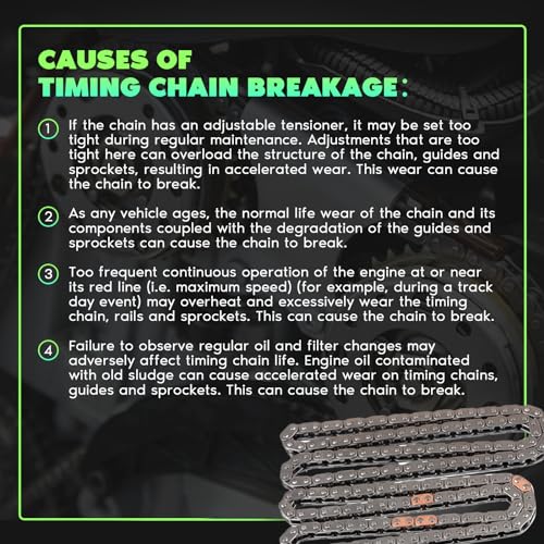 Kit de Cadena de Tiempo SCITOO adecuado para HYUNDAI D4Cb - Imagen 4