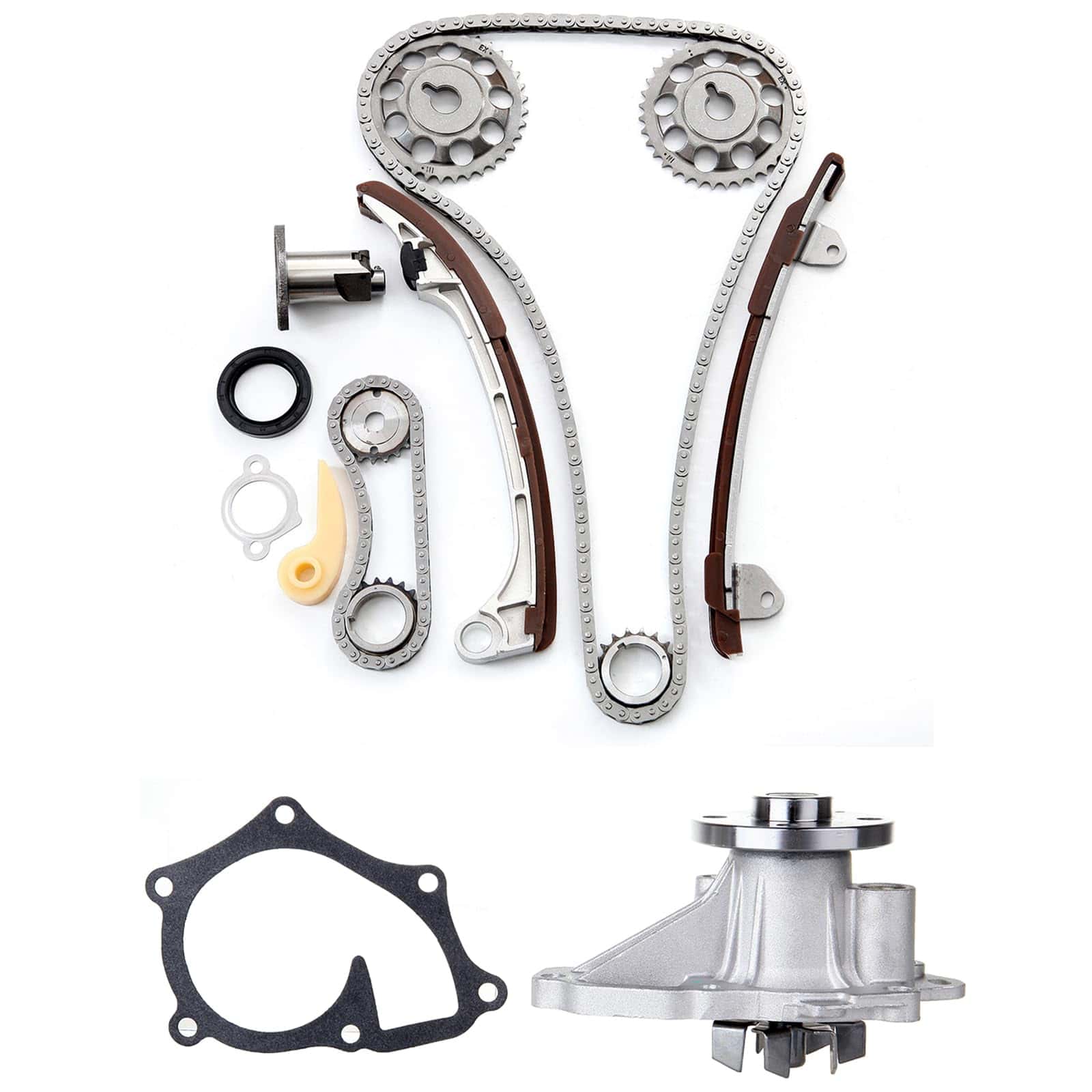 Kit de Cadena de Tiempo del Motor con Bomba de Agua SCITOO