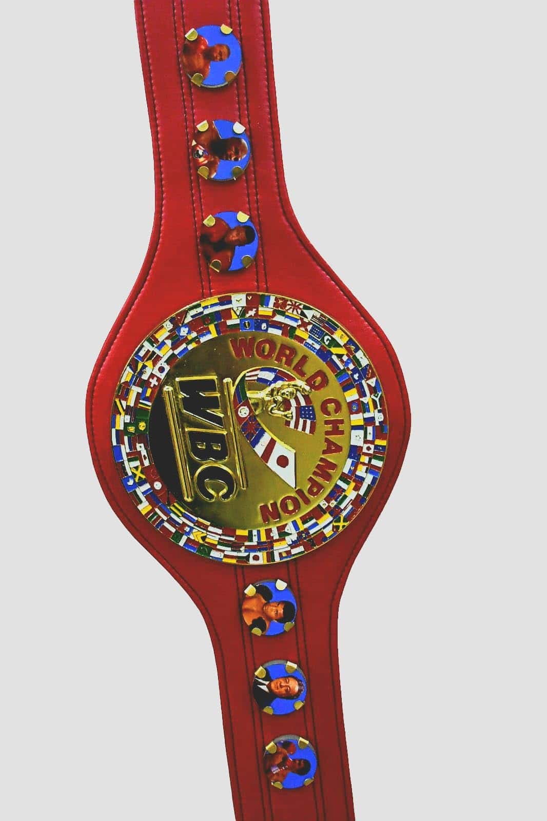 Cinturón de Boxeo de Campeonato WBC Rojo Réplica 3D para - Imagen 3